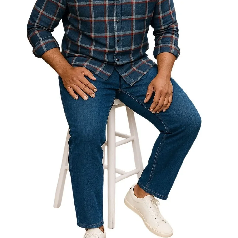 Wrangler Men’s Denim Jeans Straight Leg 40x30